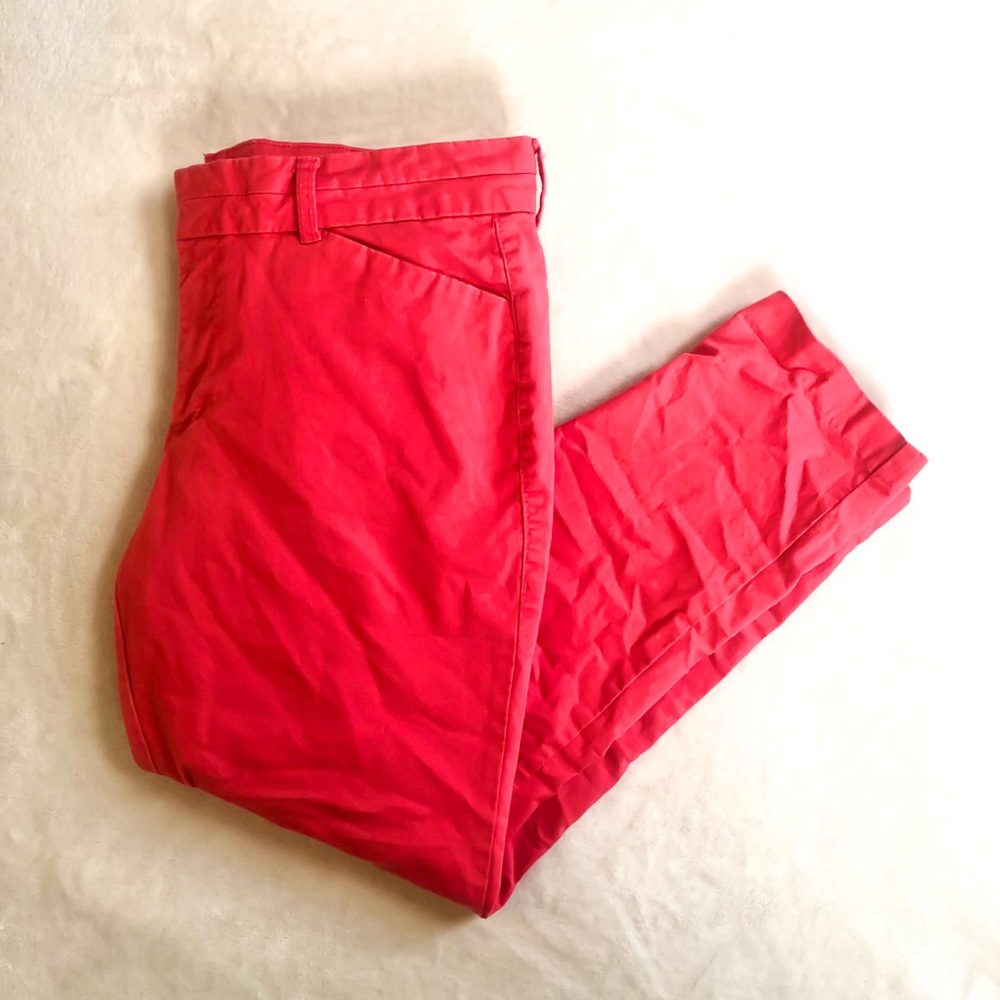 Bright Pink GAP Khakis